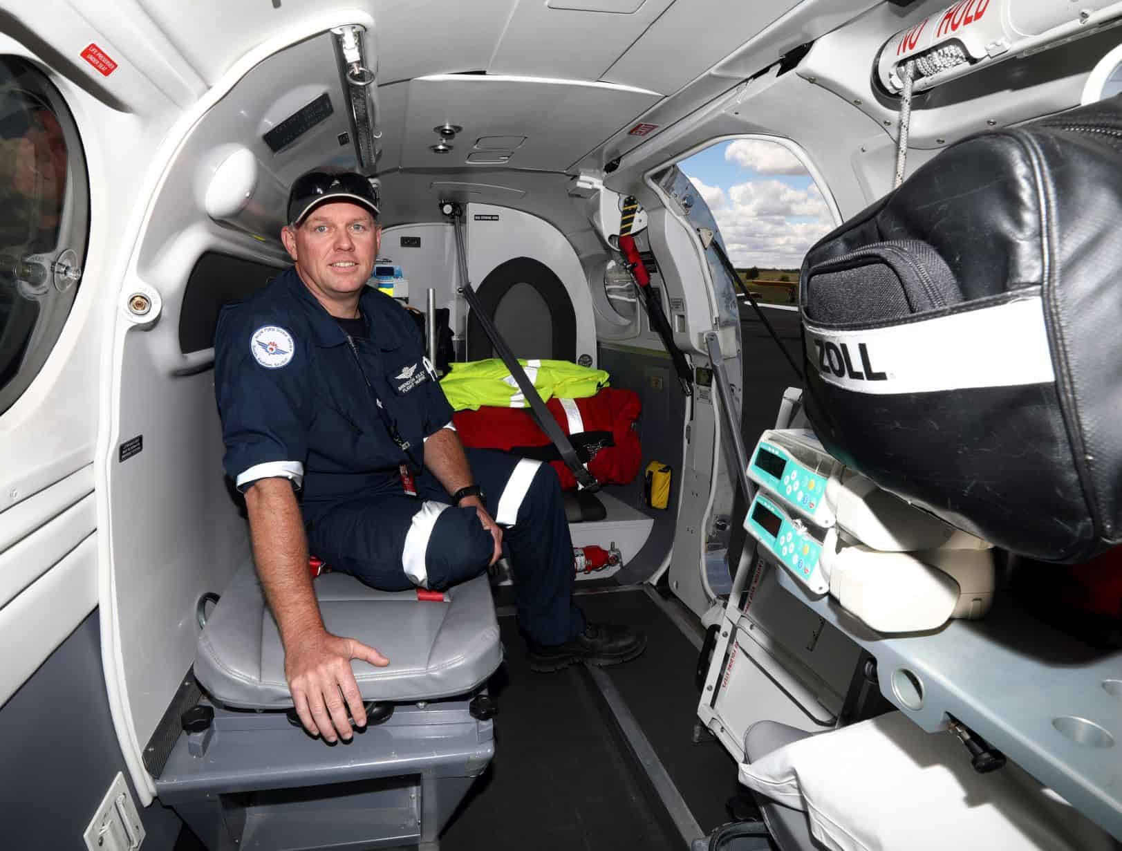 Air chopper ambulance small